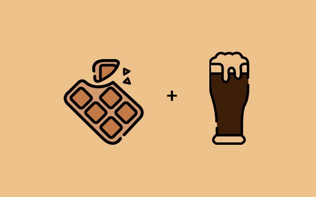 Chocolate e cerveja